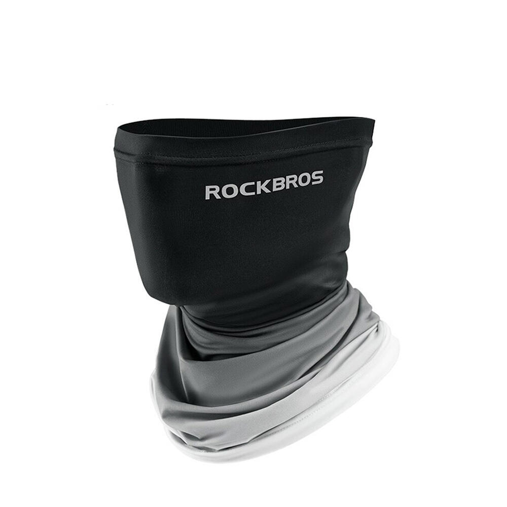 ROCKBROS Schwarzes Kühlendes Gesichtsband für Outdoor-Aktivitäten