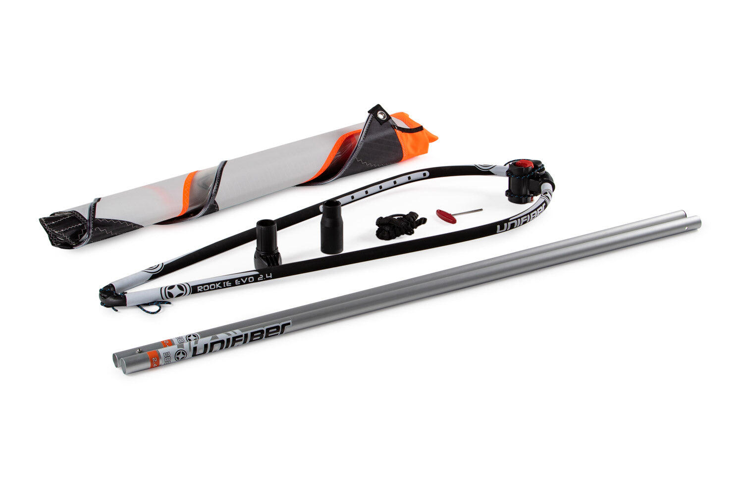 WINDSURF-SUP Deska Jibe 10'6" SET wraz z żaglem Unifiber Rig o powierzchni 2,4 m 5/7