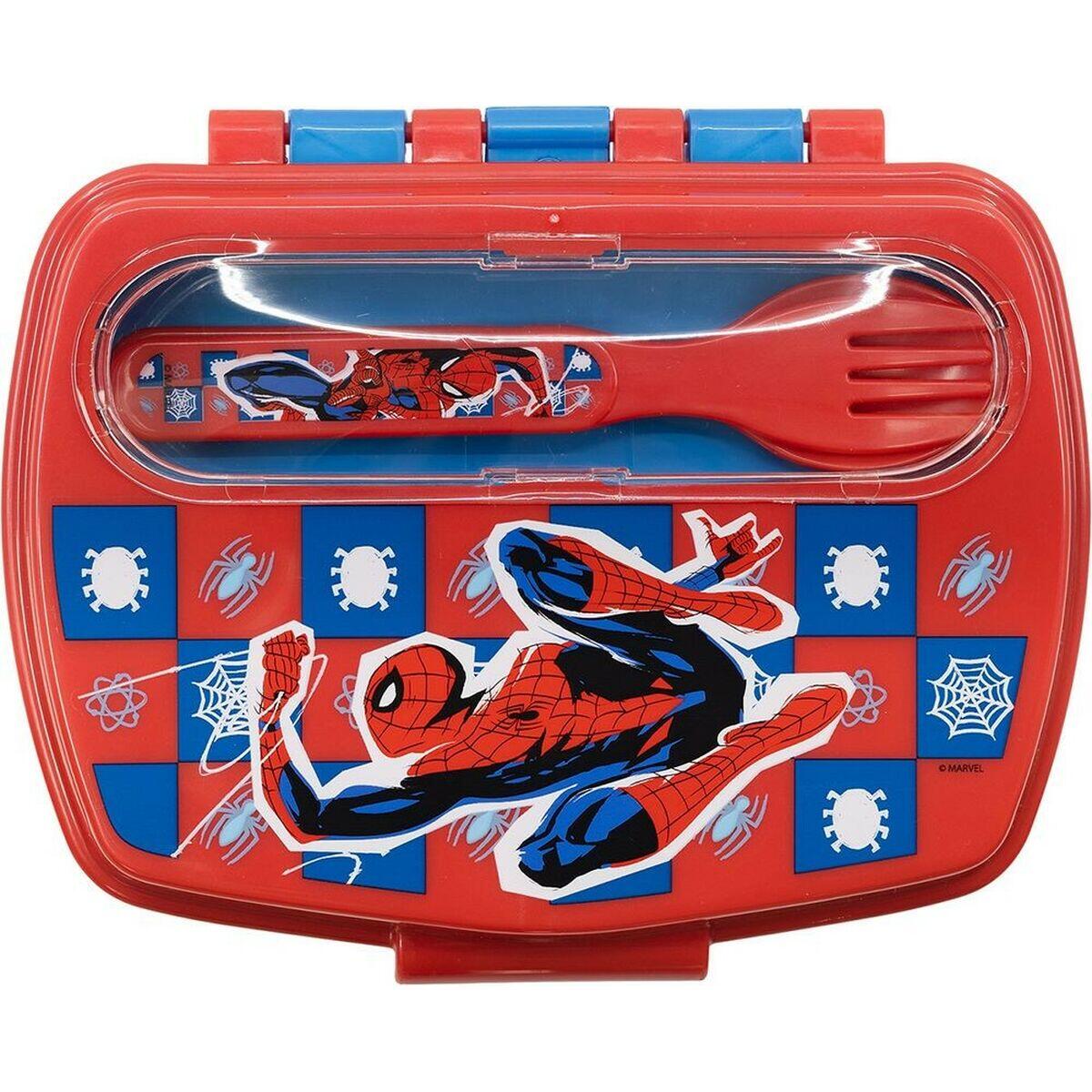 Sac à goûter avec accessoires Spider-Man CZ11272 Bleu 3/4