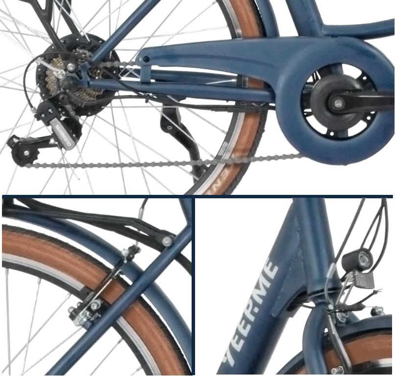 Elektrofahrrad YEEP.ME CITY First 26'' 80km, 7 Gänge, Connected, 5 Jahre Gar 6/6