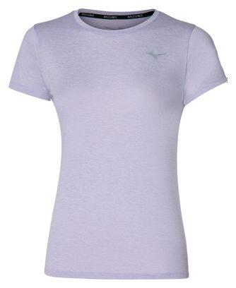 Maillot manches courtes Mizuno Impulse Core Violet Femme 1/3
