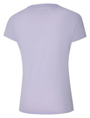 Maillot manches courtes Mizuno Impulse Core Violet Femme 2/3