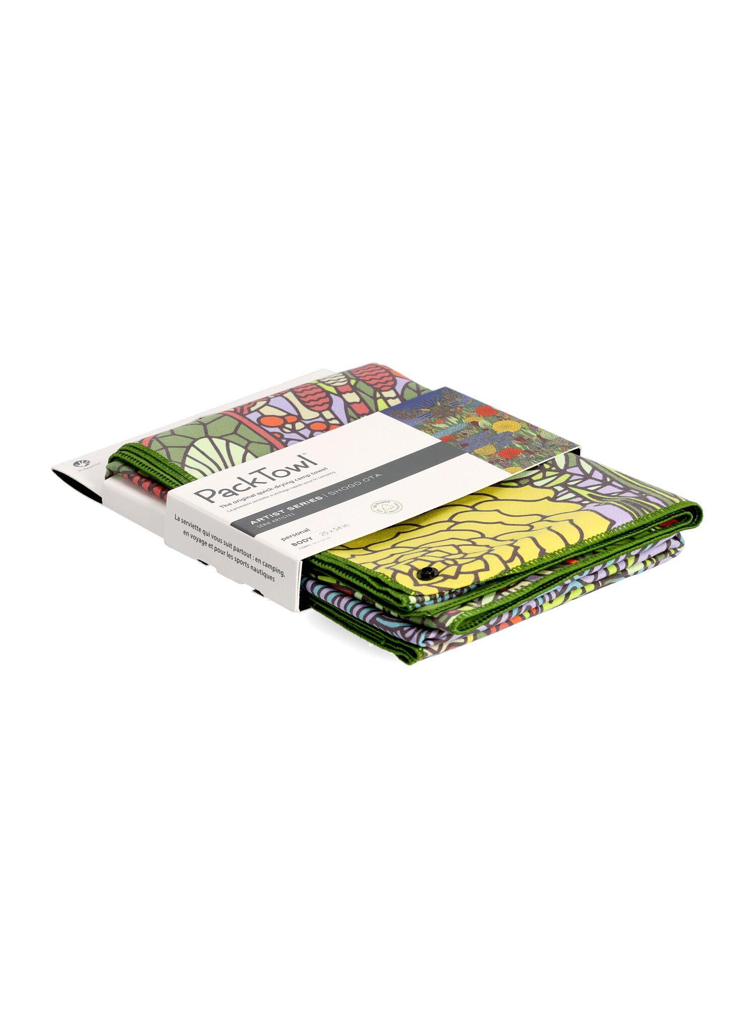 Serviette microfibre Packtowl Personal Mystic Moose 50% recyclée 5/7