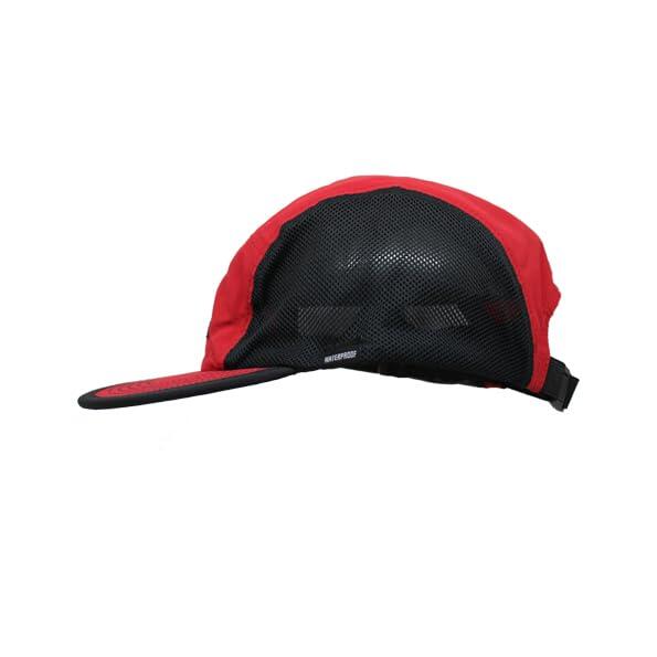Gorra Running 5 Paneles - Reciclado - Waterproof - Fluorine-Free (Rojo) 2/5