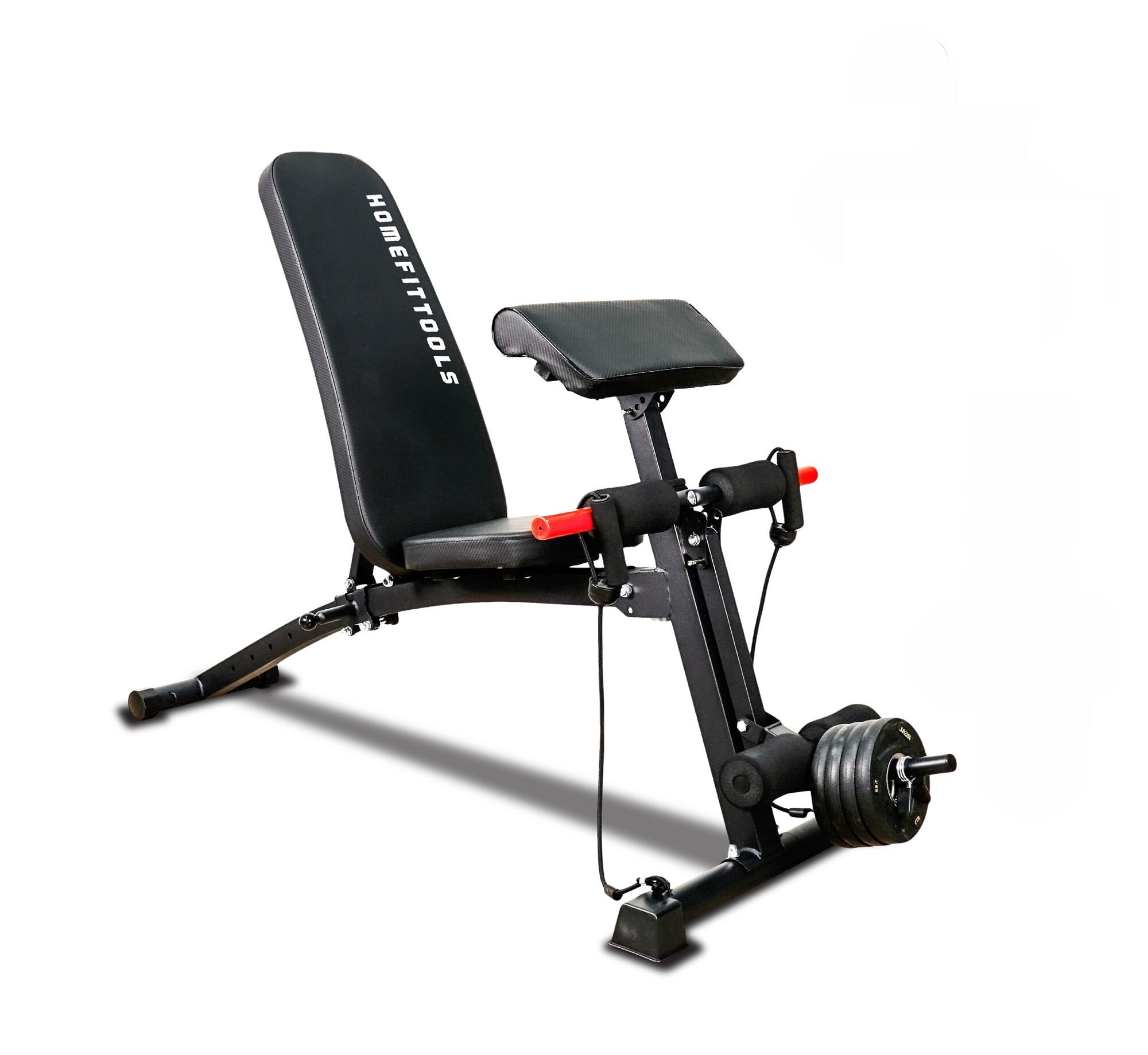 P1 adjustable bench + arm extension - Homefittools