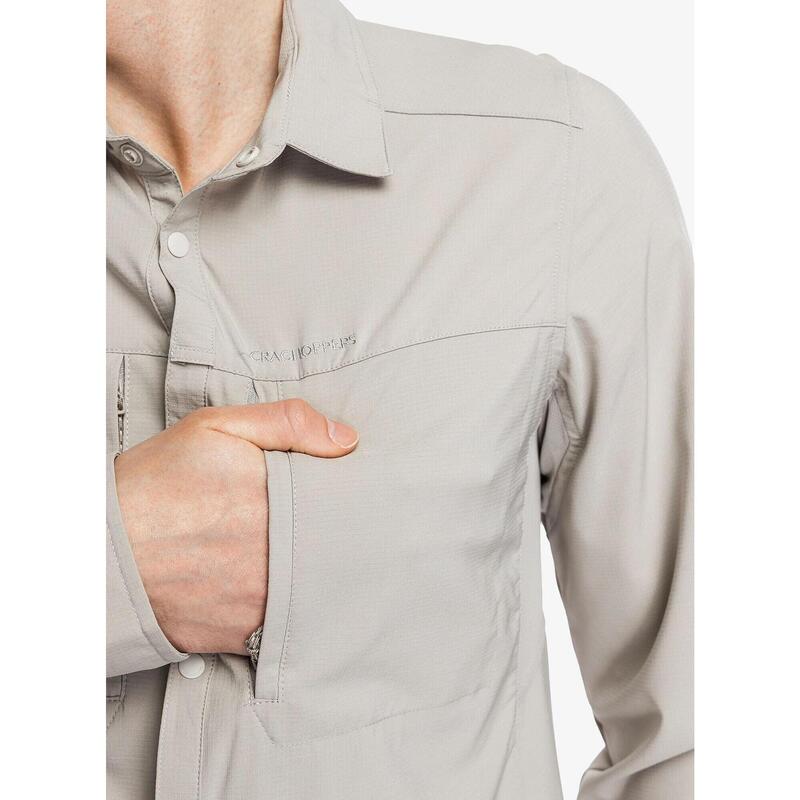 Cămașă bărbătească Craghoppers NosiLife Long Sleeved Pro Shirt V