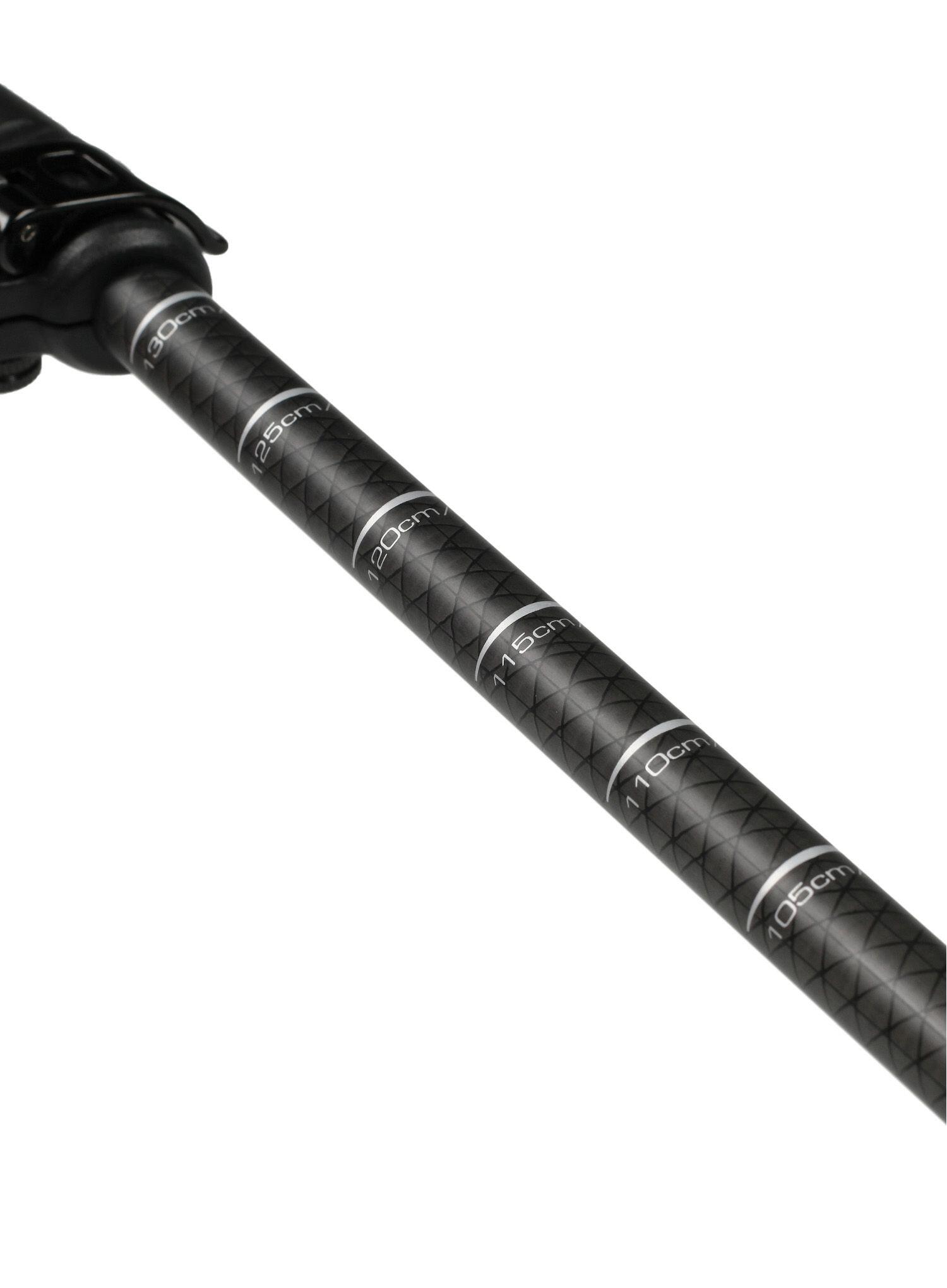 Bâtons de randonnée Gabel Carbon Force FLK - noir 6/7