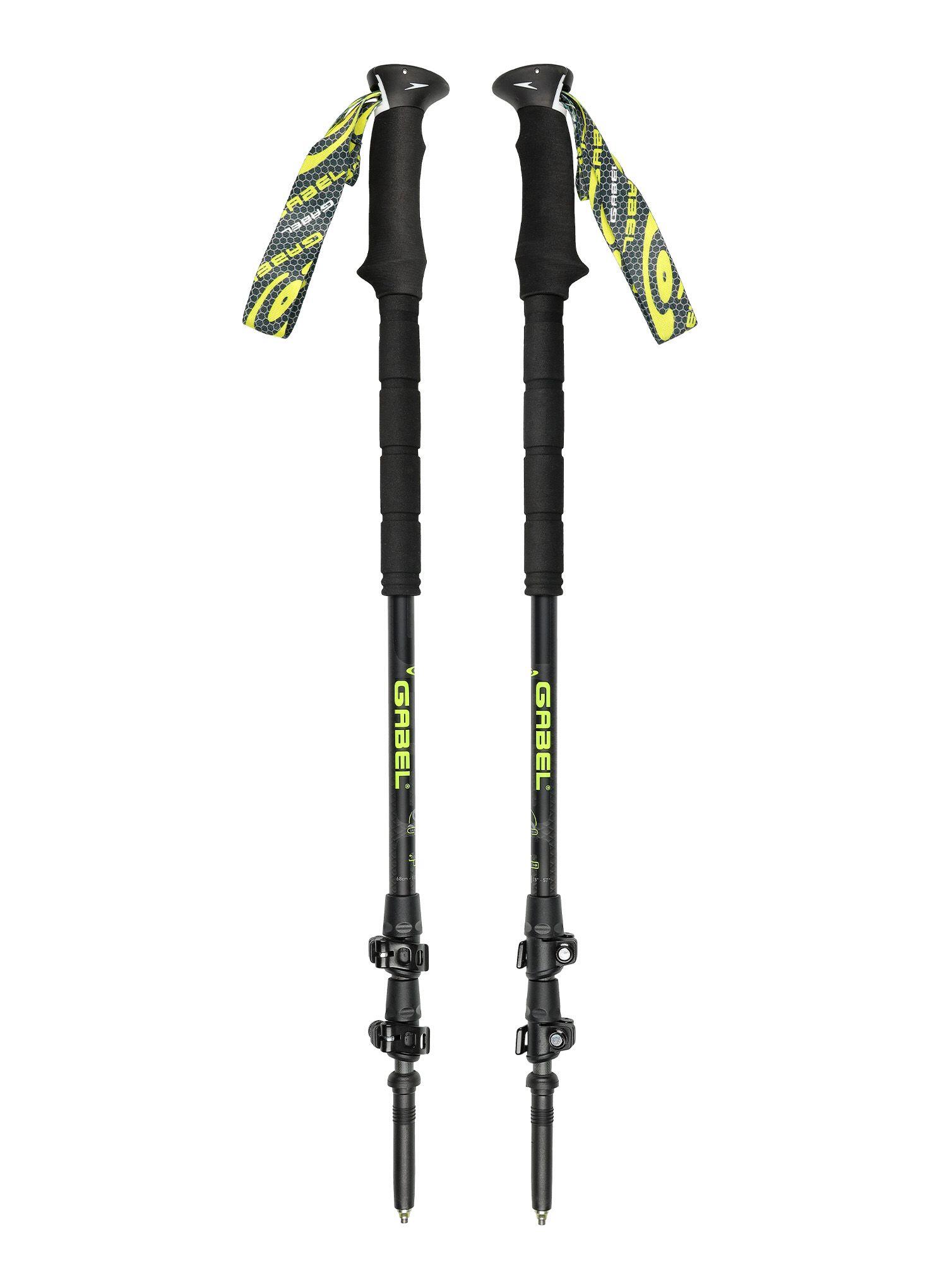 Bâtons de randonnée Gabel Carbon Force FLK - noir 2/7