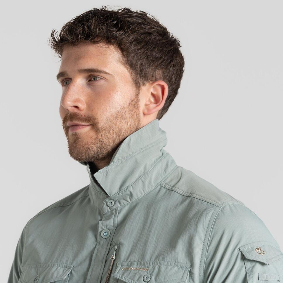Koszula podróżnicza męska Craghoppers NosiLife Adventure LS Shirt III