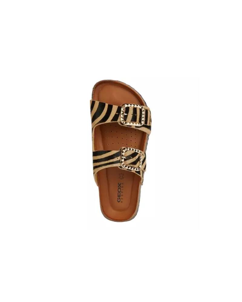 Baskets Femme Baskets Geox D NEW BRIONIA B Beige Beige Geox 5/7