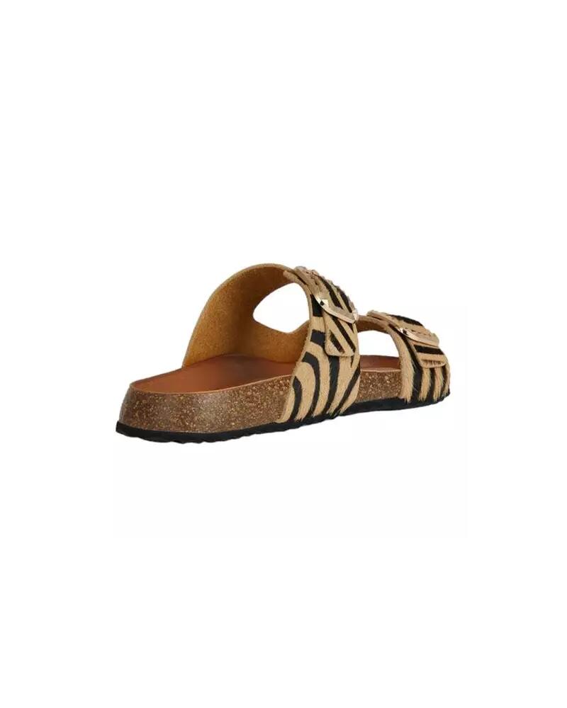 Baskets Femme Baskets Geox D NEW BRIONIA B Beige Beige Geox 3/7