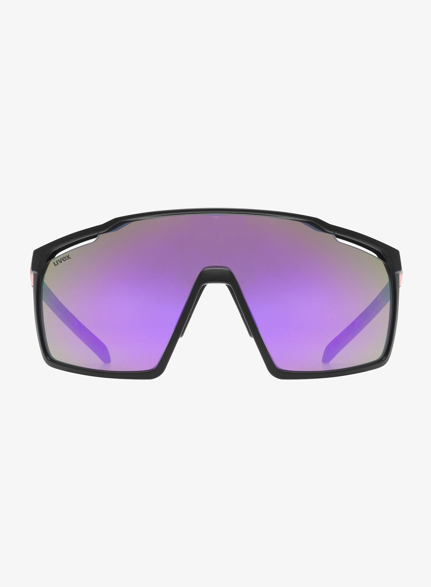 Okulary do biegania Uvex MTN Perform - black purple mat/mirror purple 2/5