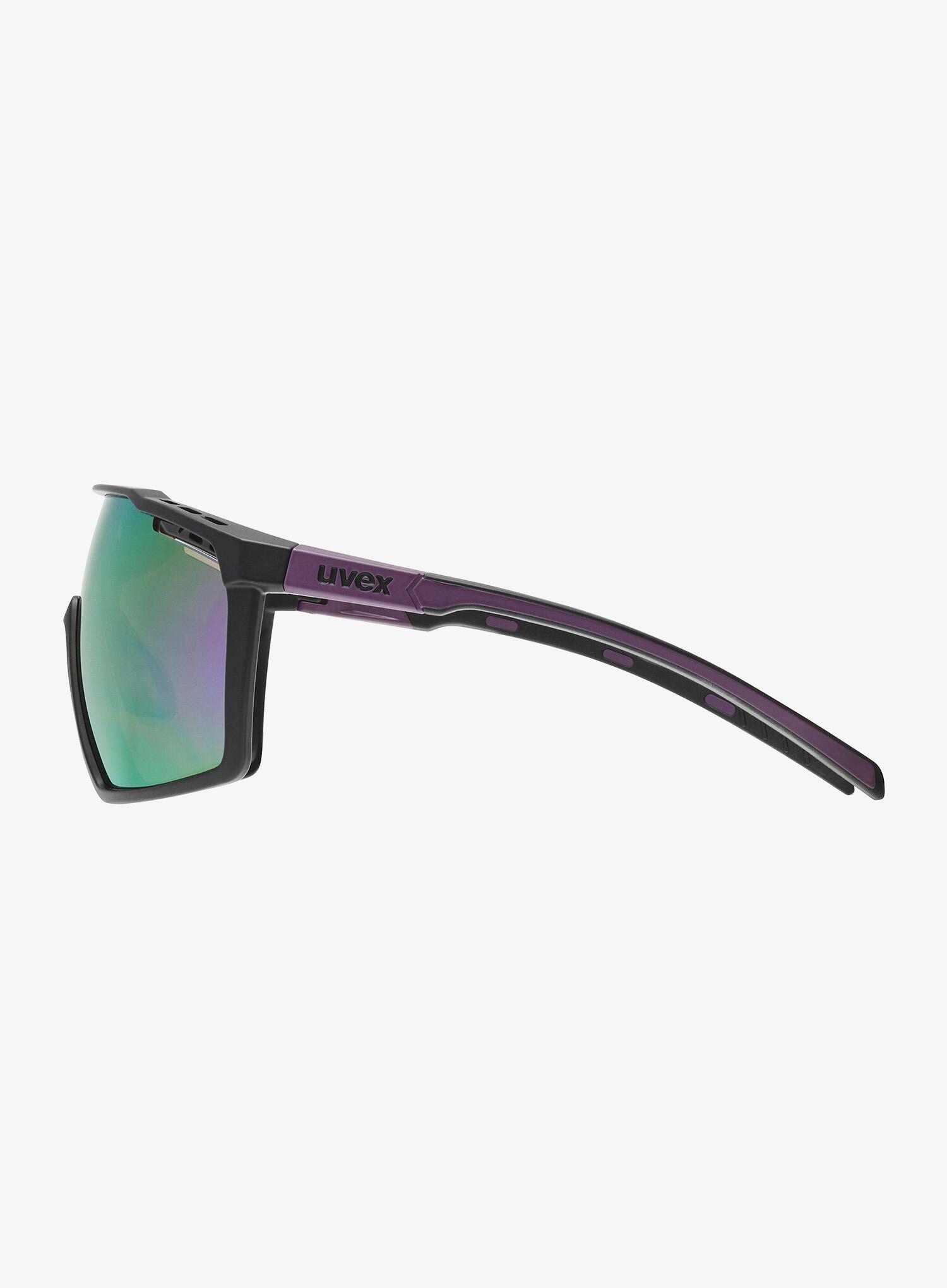 Okulary do biegania Uvex MTN Perform - black purple mat/mirror purple 5/5
