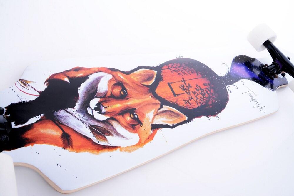 Fox-n Longboard - Kinderen - 32,5 Inch 4/7