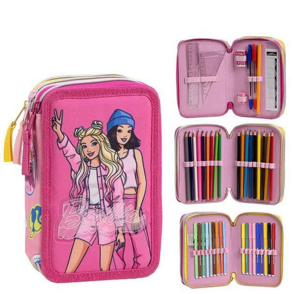 Pencil Case Barbie Pink