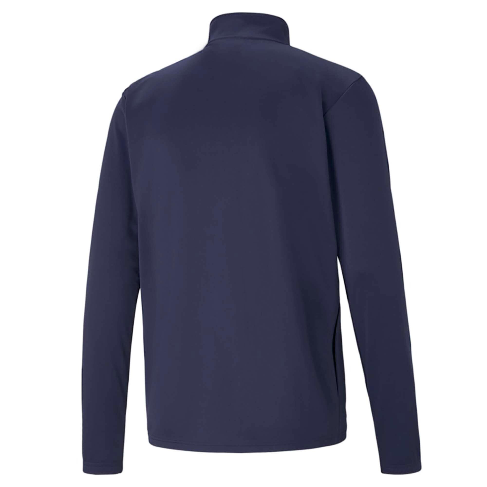 Sweat-Shirt Bleu Puma Teamrise Training Poly Jacket Adulte 2/4