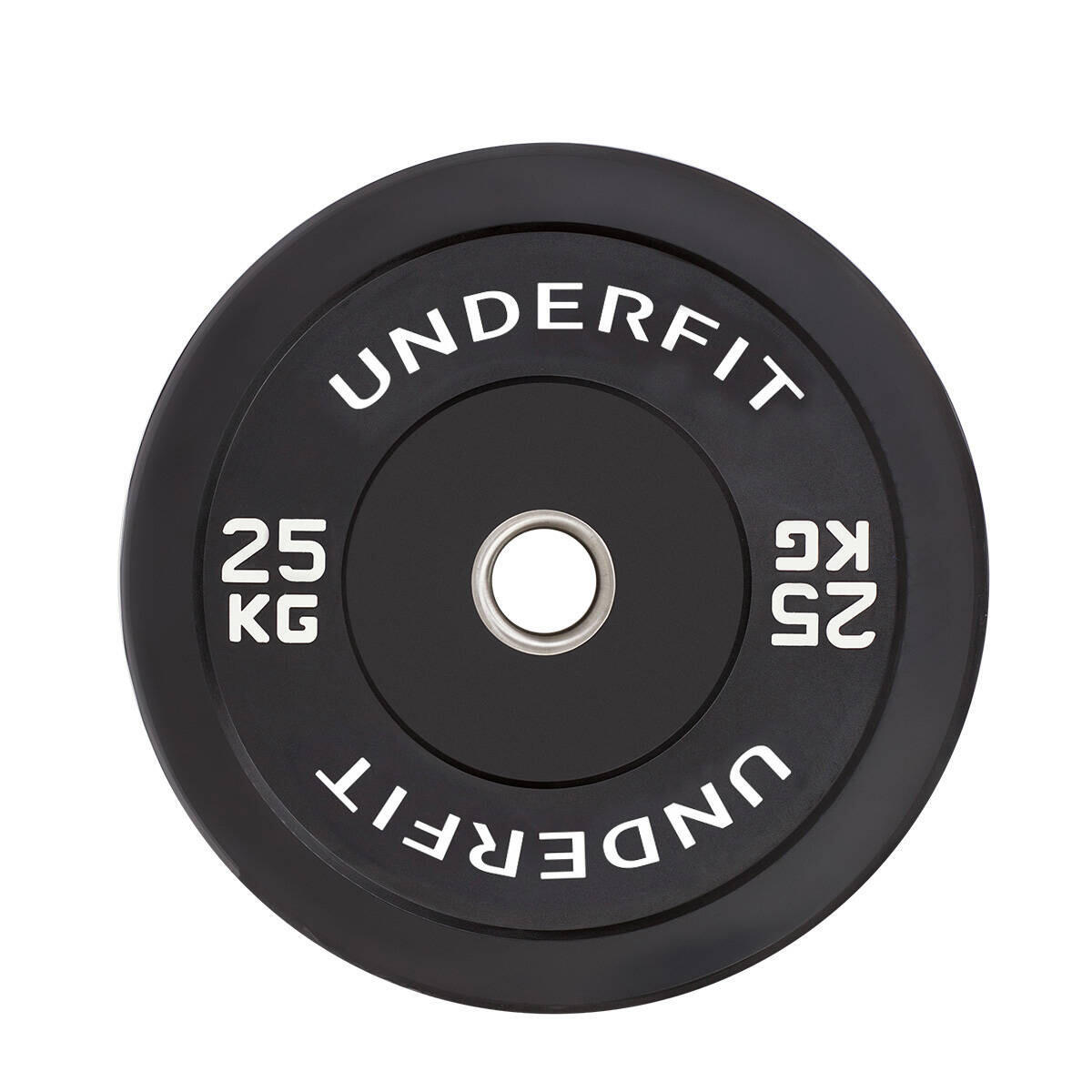 Zestaw obciążeń olimpijskich UNDERFIT BUMPER BLACK 120 kg 5/7