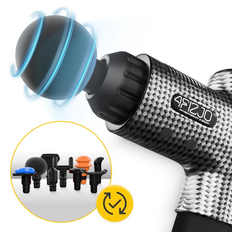 Masażer ręczny MASSAGE GUN ULTRA COOL EDITION 4FIZJO chłodząca końcówka