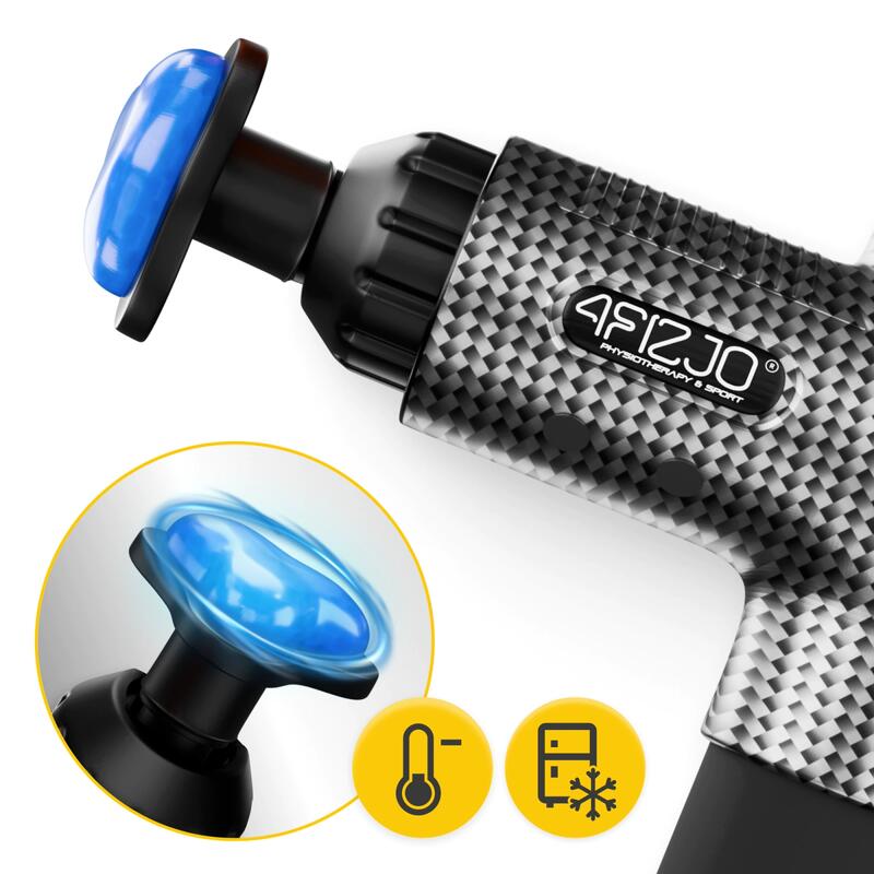 Masażer ręczny MASSAGE GUN ULTRA COOL EDITION 4FIZJO chłodząca końcówka