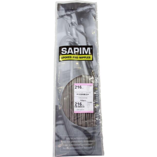 Achetez Des Sapim Leader Rayon 13 X 294mm J-Bend Acier Inoxydable Noir 100 767983