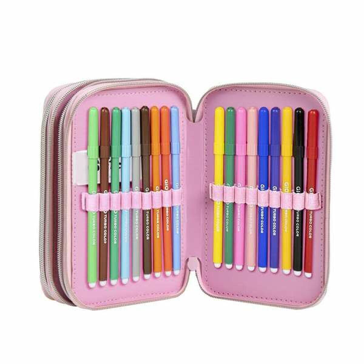Pochette crayons Stitch Rose 5/5