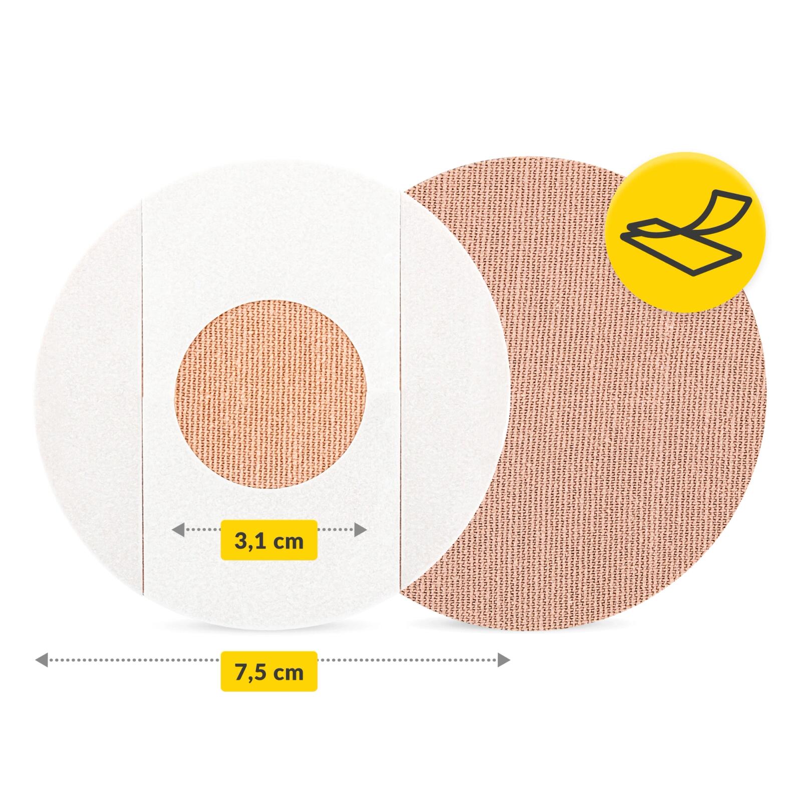 Ochranné náplasti na senzor pro monitorování glykémie CGM 4FIZJO 7/7