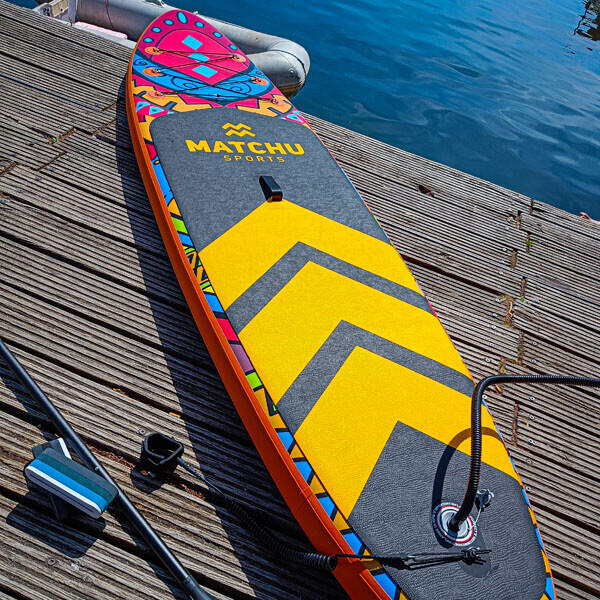 Deska SUP pneumatyczne - Zestaw stand up paddle board - 10''6