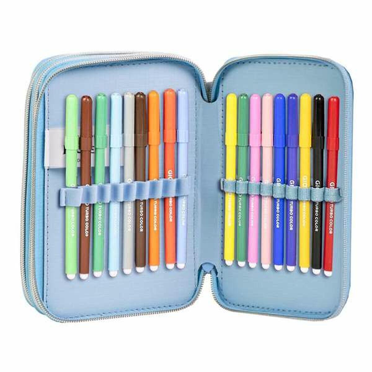 Plumier Frozen Azul 5/5