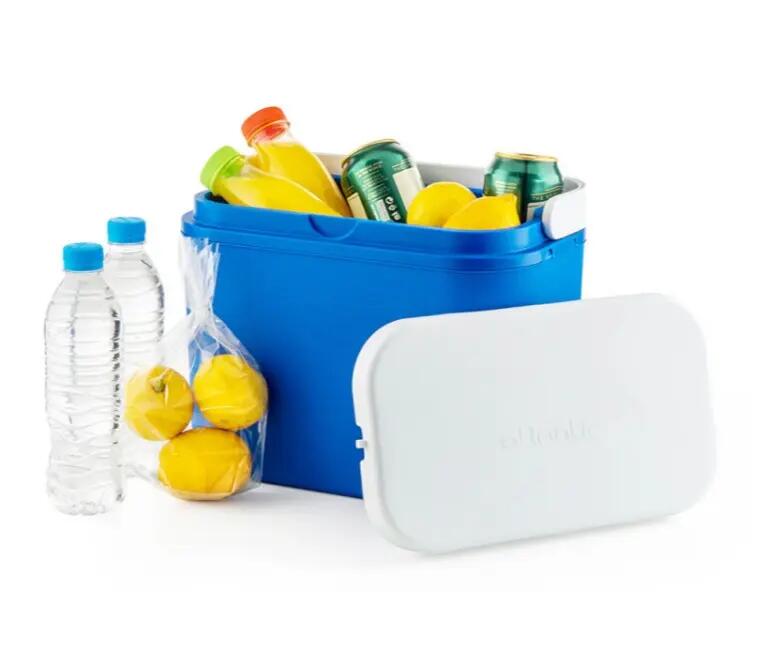 Nevera portátil 10 Litros azul de camping acampada isotermica 2/3