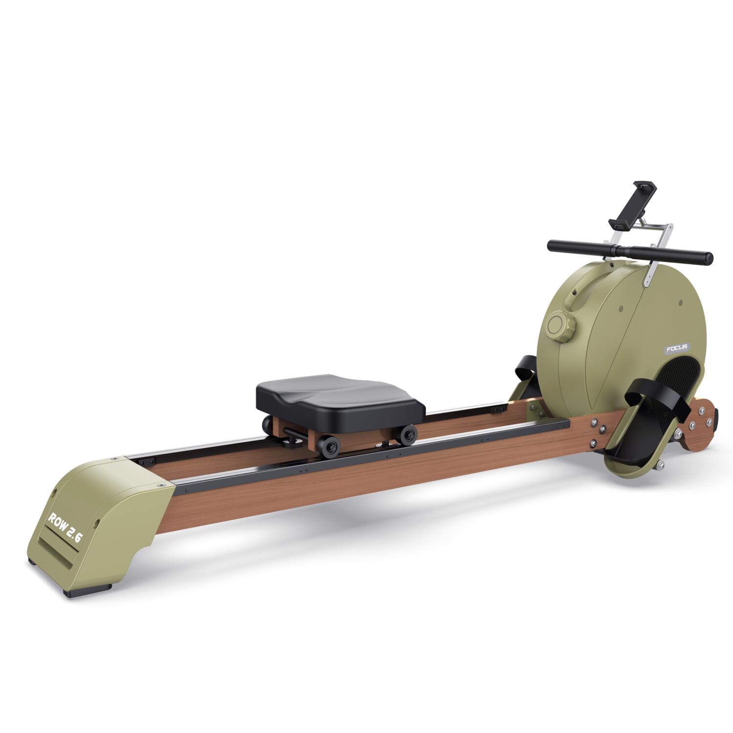 Row 2.6 - Roeitrainer - Groen - Bluetooth-koppeling - 15 Weerstandsniveaus 5/7