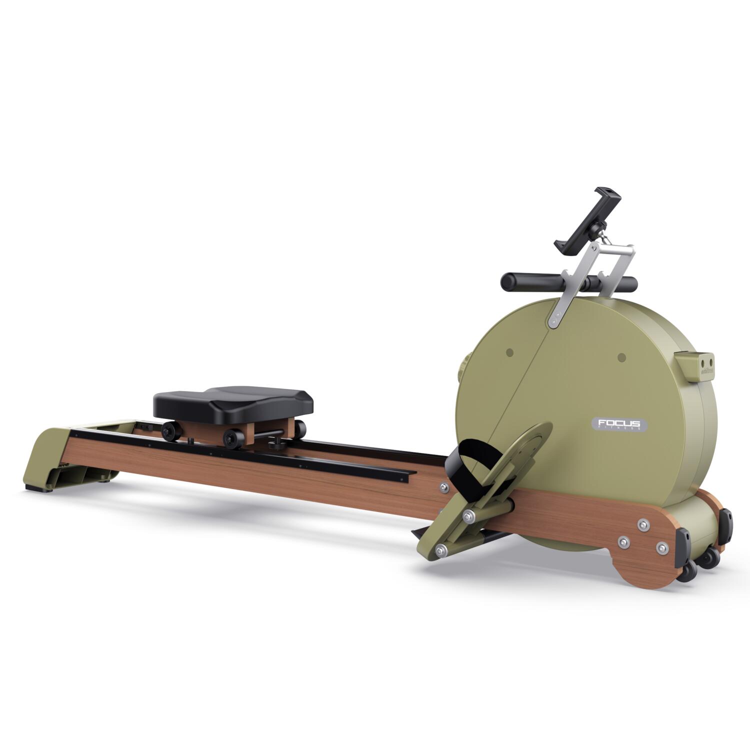 Row 2.6 - Roeitrainer - Groen - Bluetooth-koppeling - 15 Weerstandsniveaus 6/7