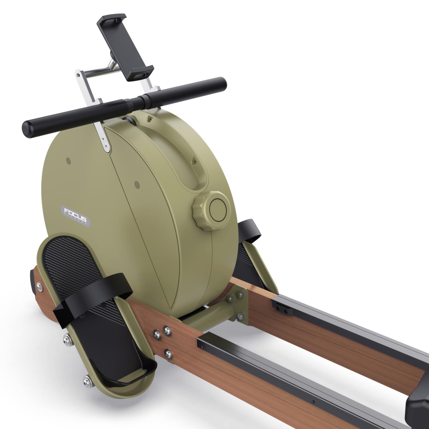 Row 2.6 - Roeitrainer - Groen - Bluetooth-koppeling - 15 Weerstandsniveaus 4/7