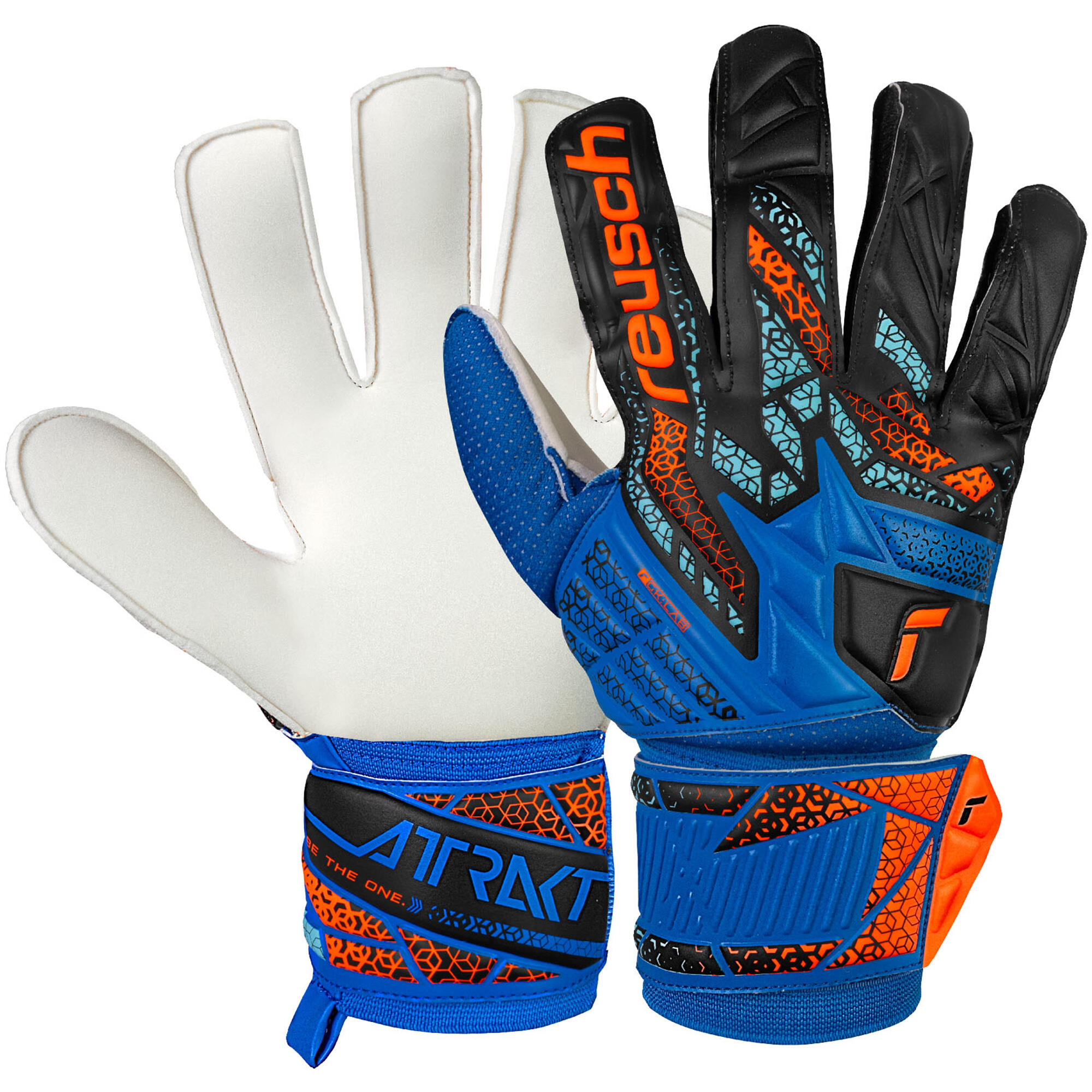 Luvas de guarda-redes reusch attrakt solid