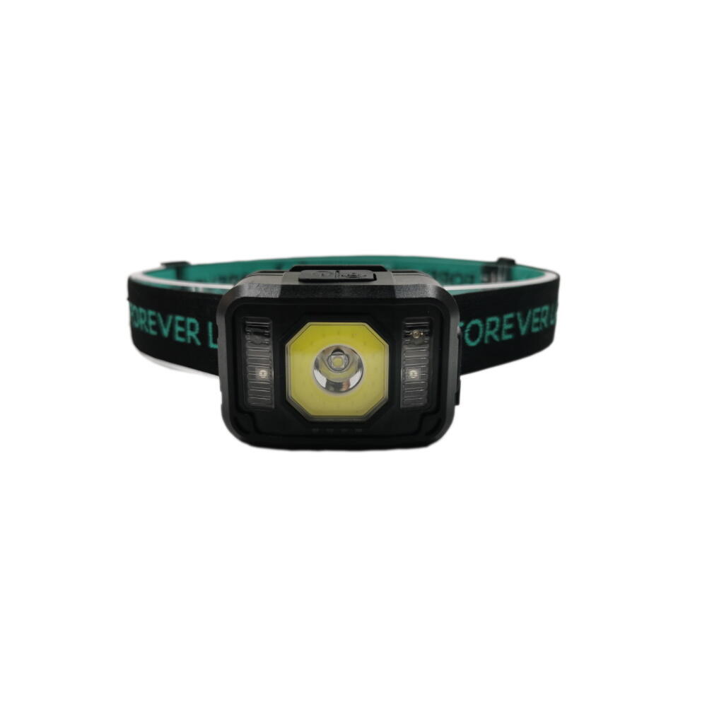 FOREVER Senso XP-E 3W + COB 3W LED-hoofdlamp met sensor 270lm 1200mAh Li-Pol