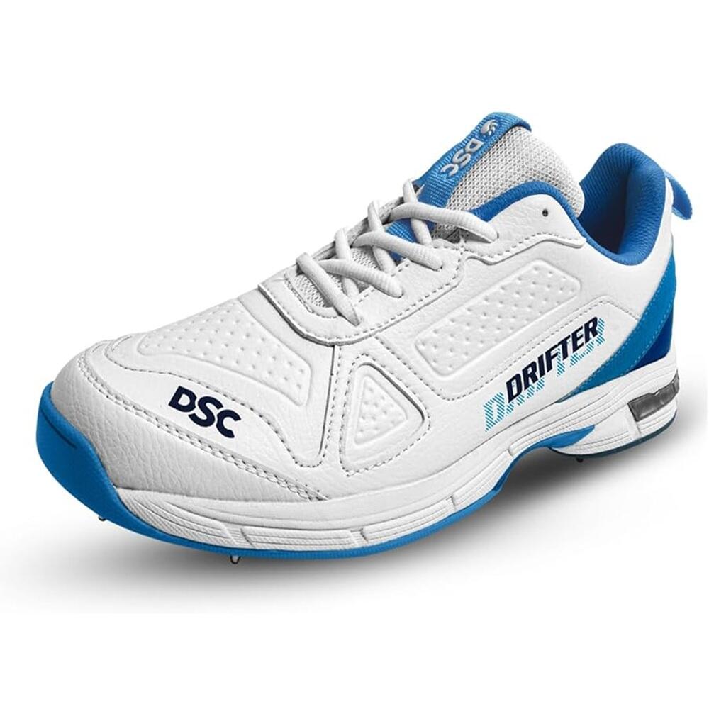 DSC DSC Drifter Cricket Shoes | Rubber Outsole with Metal Spikes | Lightweight