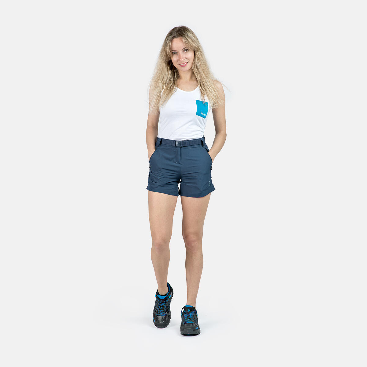 Izas Nagela II Shorts für Damen , ideal zum Trekking und Wandern , erkunden Sie 3/5