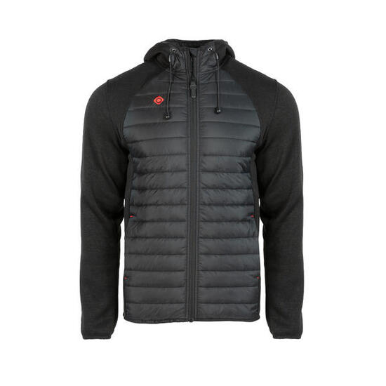 NOYA M Giacca in maglia di pile con pannelli termici - antivento resistente all