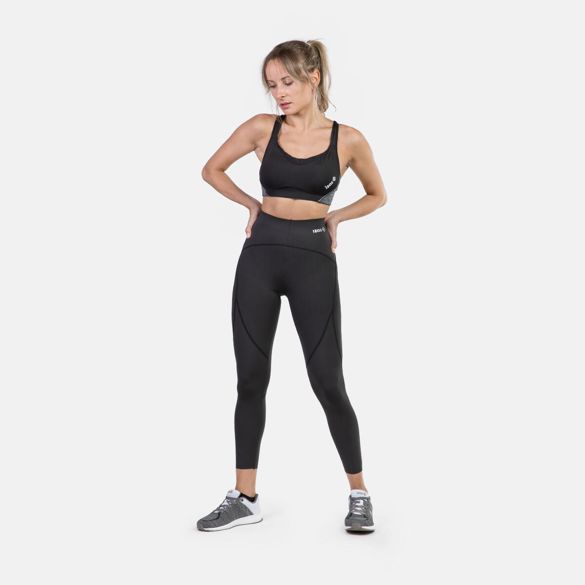 Izas OLIMPIA Slim Compression Leggings - Shapewear mit Taillenreduzierung und 3/5