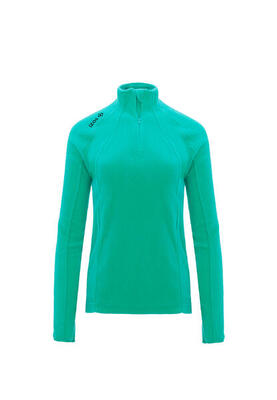 Fodera sportiva in pile con mezza zip SUTTON W da donna di Izas migliora il tuo