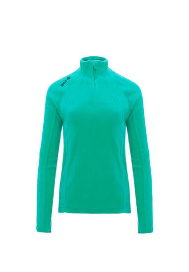 Fodera sportiva in pile con mezza zip SUTTON W da donna di Izas migliora il tuo