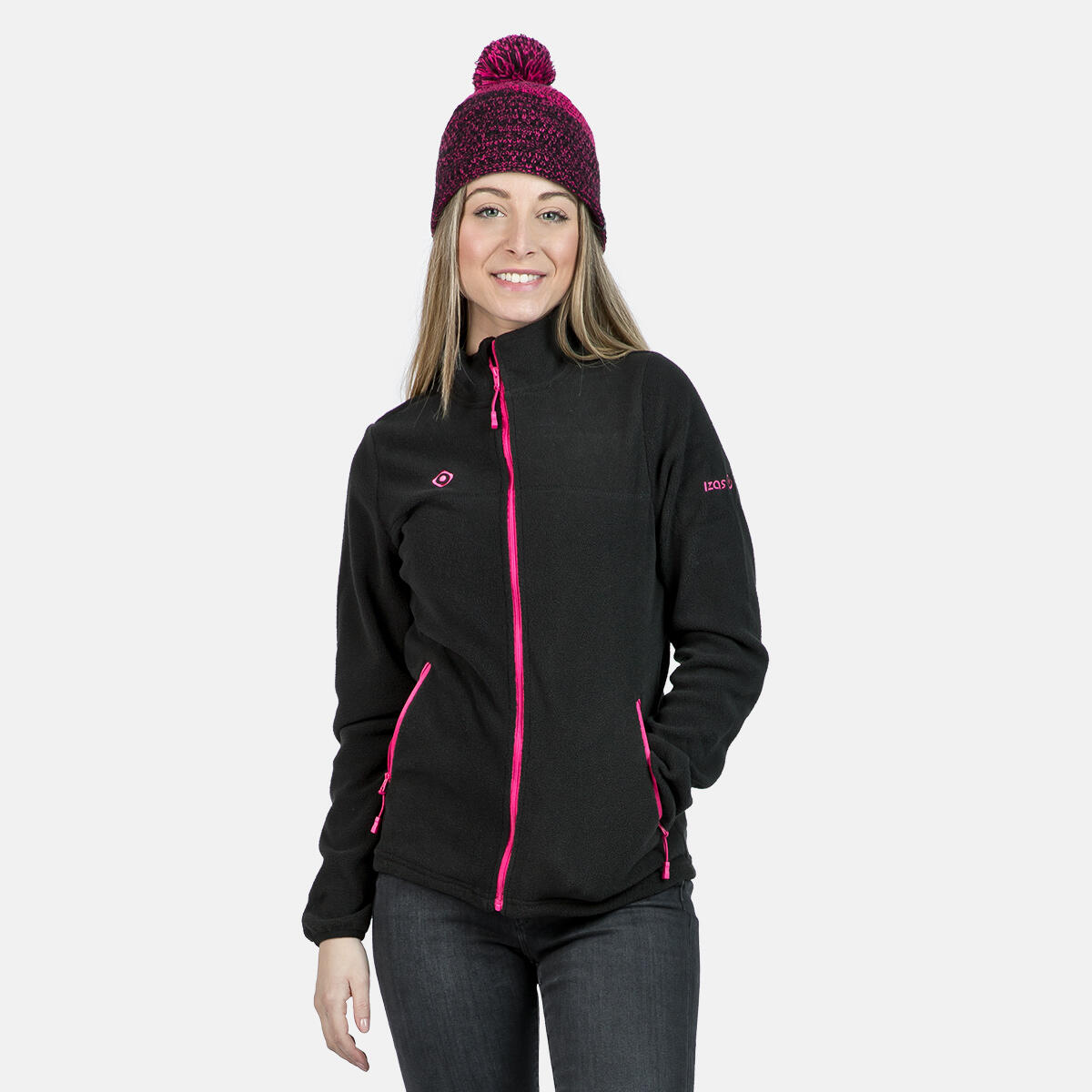 Izas Forro Polar deportivo con cremallera PADRU W para mujer 2/4