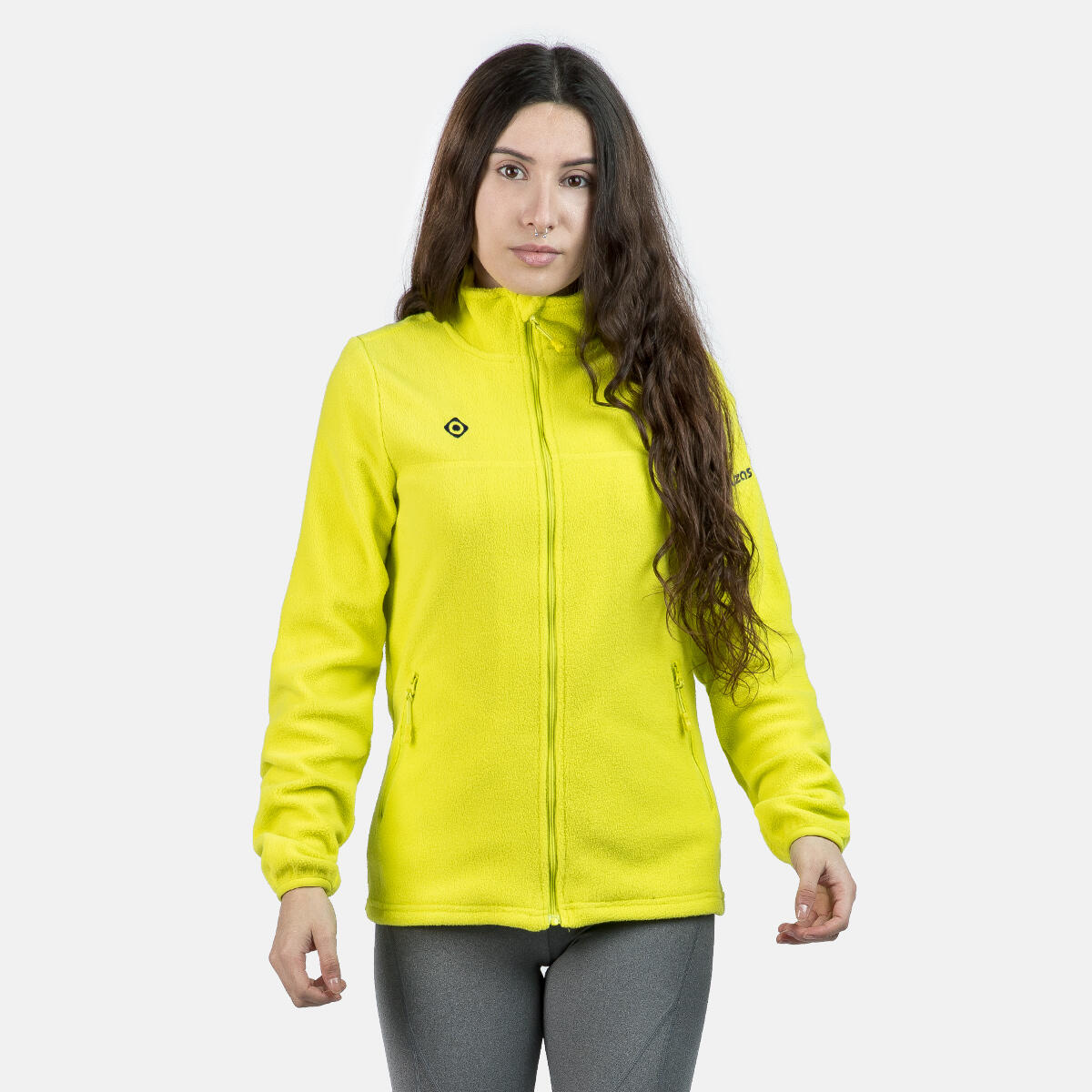 Izas PADRU Women's Fleece Zip-Up Sports Jacket: Style, confort et fonctionnalité 2/5