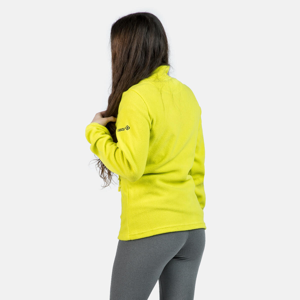 Izas PADRU Women's Fleece Zip-Up Sports Jacket: Style, confort et fonctionnalité 3/5