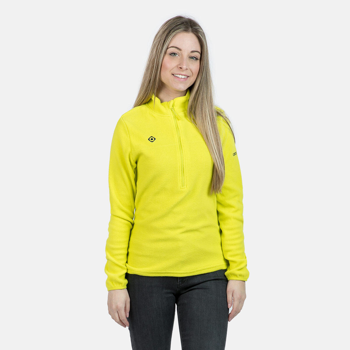 Forro de lã esportivo com meio zíper SUTTON W para mulheres da Izas , eleve seu 2/5