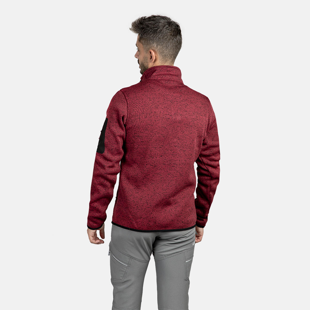 Giacca in pile SAMAUN M | Calore e stile con effetto pile per l'inverno 4/5