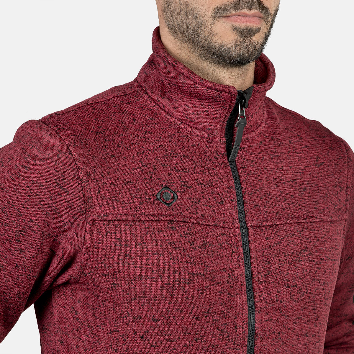 Giacca in pile SAMAUN M | Calore e stile con effetto pile per l'inverno 5/5
