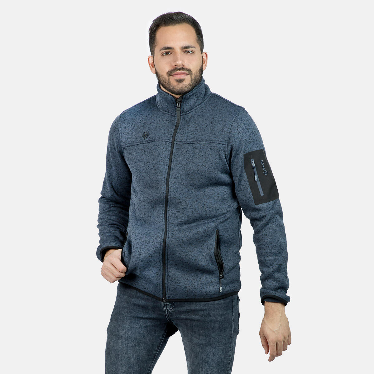 Fleecejacke SAMAUN M | Wärme und Stil mit Fleece-Effekt für den Winter 3/5