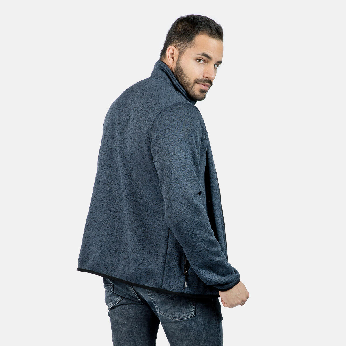 Fleecejacke SAMAUN M | Wärme und Stil mit Fleece-Effekt für den Winter 4/5