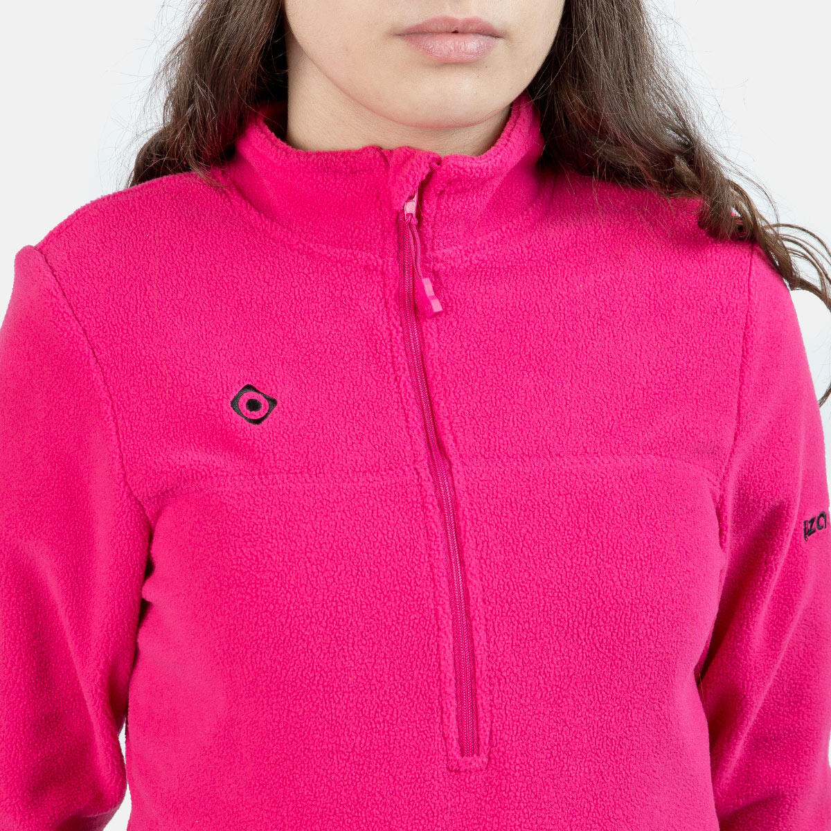 Doublure polaire de sport demi - zip SUTTON W pour femme par Izas , améliorez 4/5