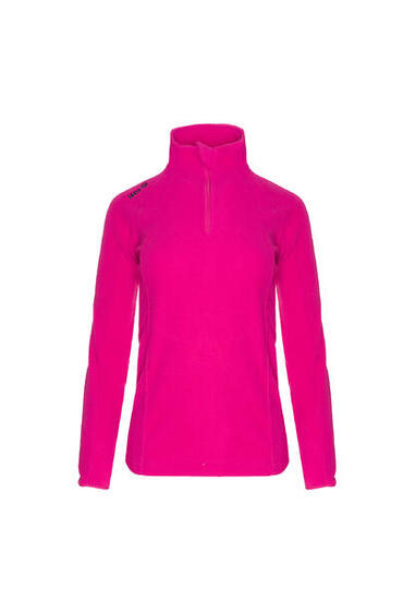 Fodera sportiva in pile con mezza zip SUTTON W da donna di Izas migliora il tuo